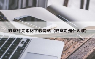 灯塔寂寞行走素材下载网站（寂寞走是什么歌）